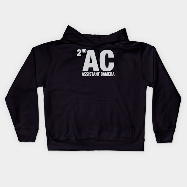 2nd AC Assistant Camera Kids Hoodie by Chris951nunez